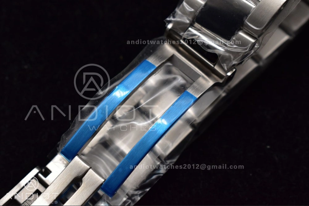 Original SuperOcean Automatic 44 TF 1:1 Best Edition Tiffany Blue Dial on SS Bracelet A 229