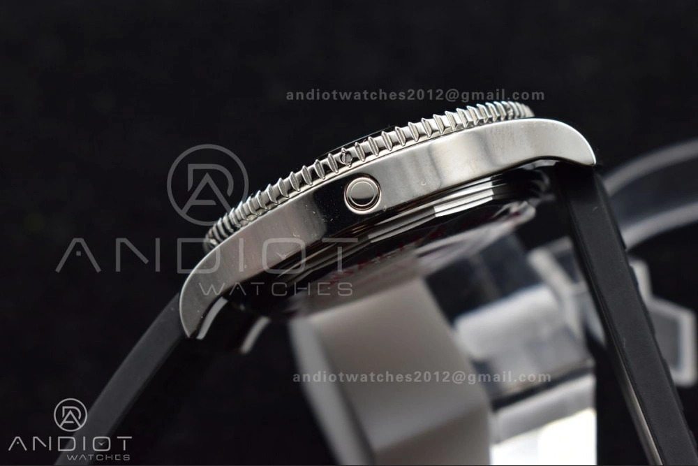 Superocean Automatic 44 TF 1:1 Best Edition Black Dial Black Bezel On Black Rubber Strap A GoodFit 1167