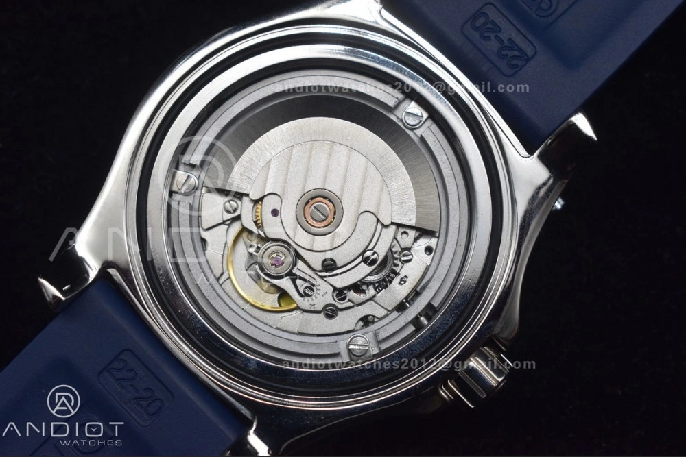 Superocean Automatic 44 TF 1:1 Best Edition Blue Dial Black Bezel On Black Rubber Strap A Affordable 188
