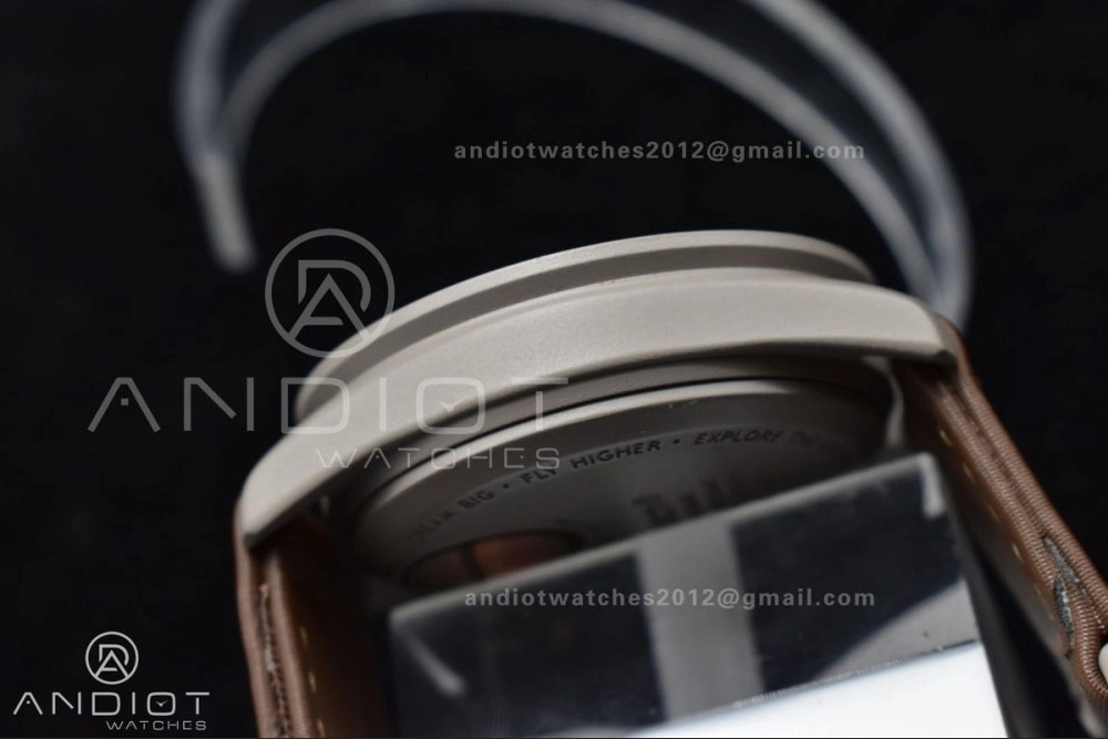 Affordable Swatch X Omega Bioceramic Moonwatch Mission To Saturn On Nylon Strap Quartz 133