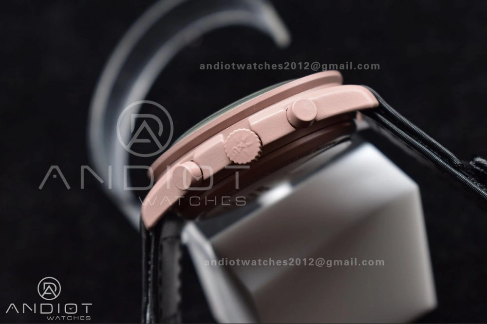 Swatch x Omega Bioceramic Moonwatch Mission to Jupiter on Nylon Strap Quartz TravelReady 92