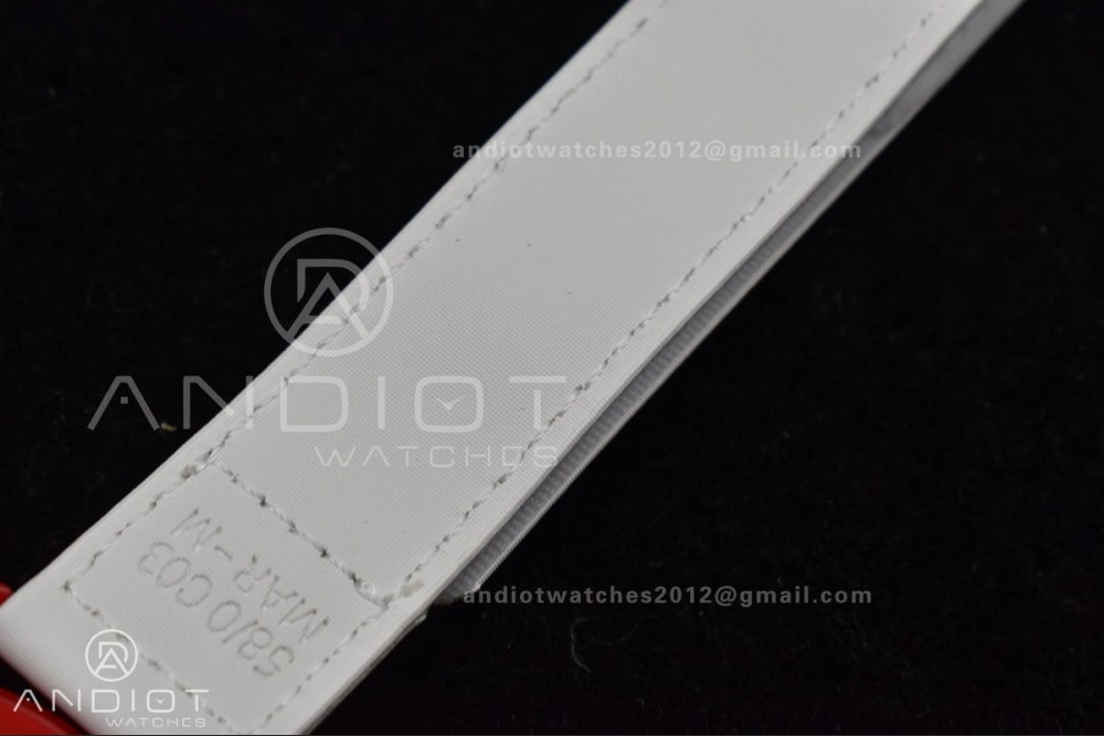 Chic Swatch x Omega Bioceramic Moonwatch Mission to Mars on Nylon Strap Quartz 89