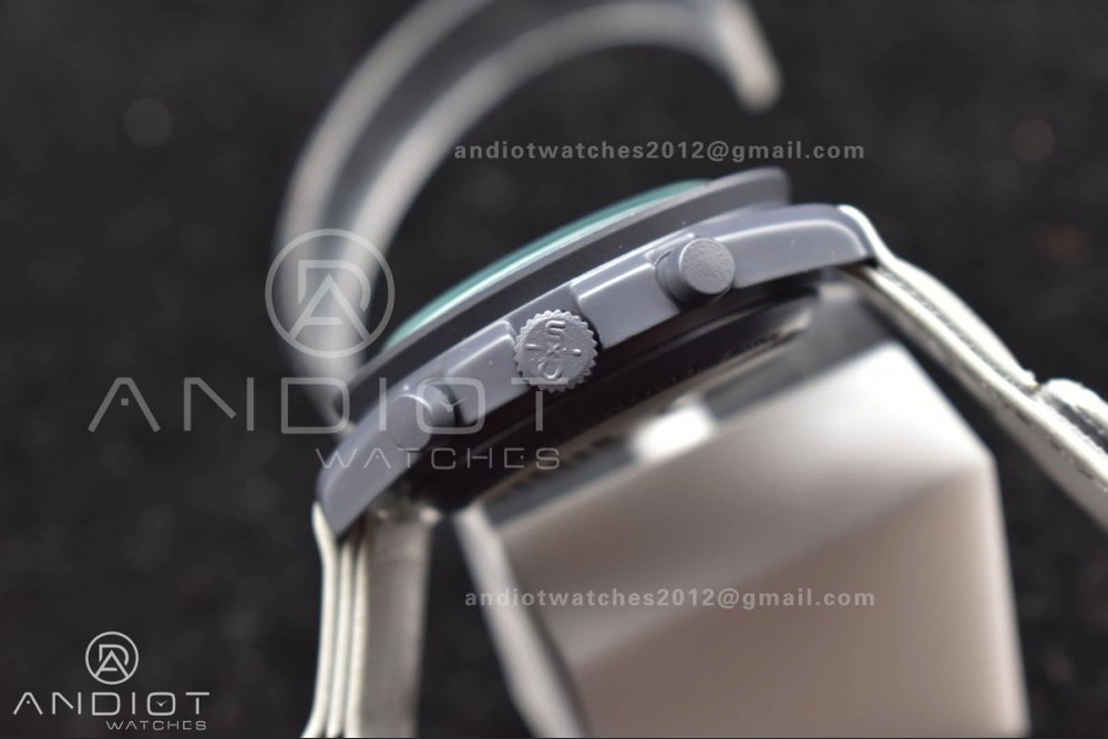 Seasonal Swatch x Omega Bioceramic Moonwatch Mission to Mercury on Nylon Strap Quartz 93