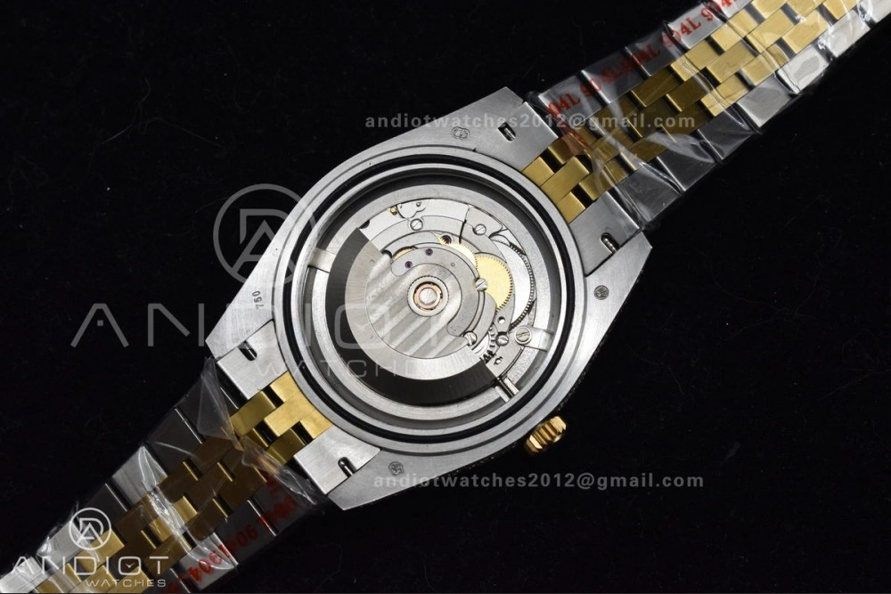 TWD 41mm Best Version Diamond DateJust Roman Dial 2 Tone Yellow Gold Flexible 1196