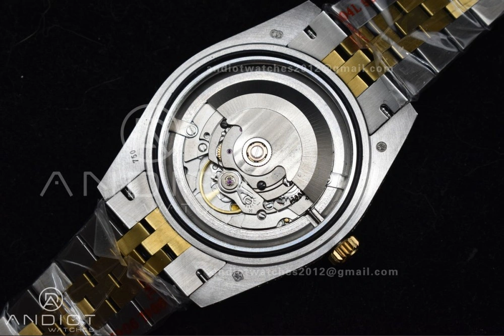 TWD 41mm Best Version Diamond DateJust Roman Dial 2 Tone Yellow Gold Flexible 1196