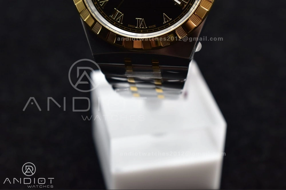 Tudor Royal V7F 1:1 Best Edition Black Dial On YG SS Strap A Snug 1285
