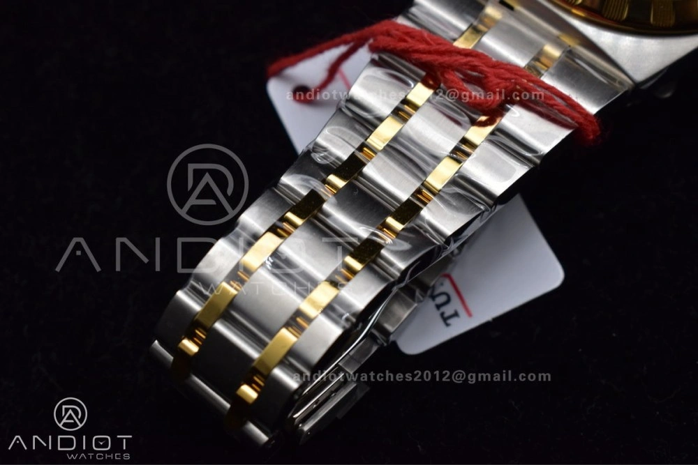 Tudor Royal V7F 1:1 Best Edition Black Dial On YG SS Strap A Snug 1285