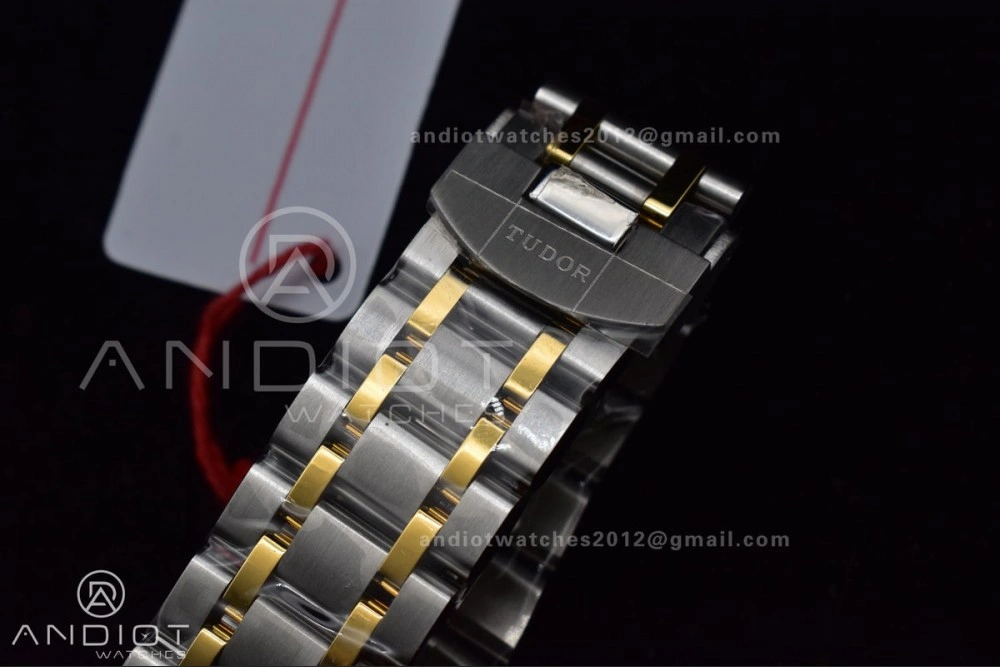 Tudor Royal V7F 1:1 Best Edition Black Dial On YG SS Strap A Snug 1285