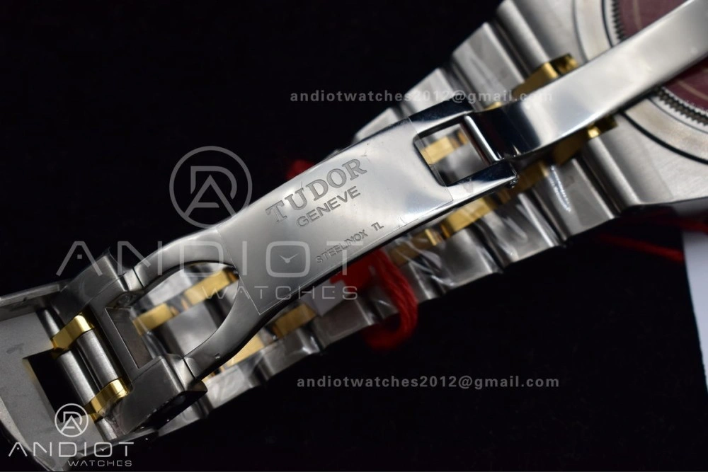 Tudor Royal V7F 1:1 Best Edition Black Dial On YG SS Strap A Snug 1285