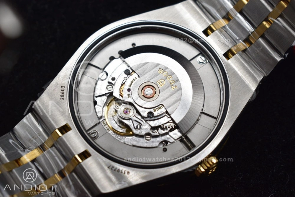 Tudor Royal V7F 1:1 Best Edition Black Dial On YG SS Strap A Snug 1285