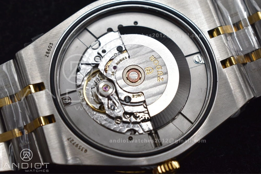 Tudor Royal V7F 1:1 Best Edition Black Dial On YG SS Strap A Snug 1285