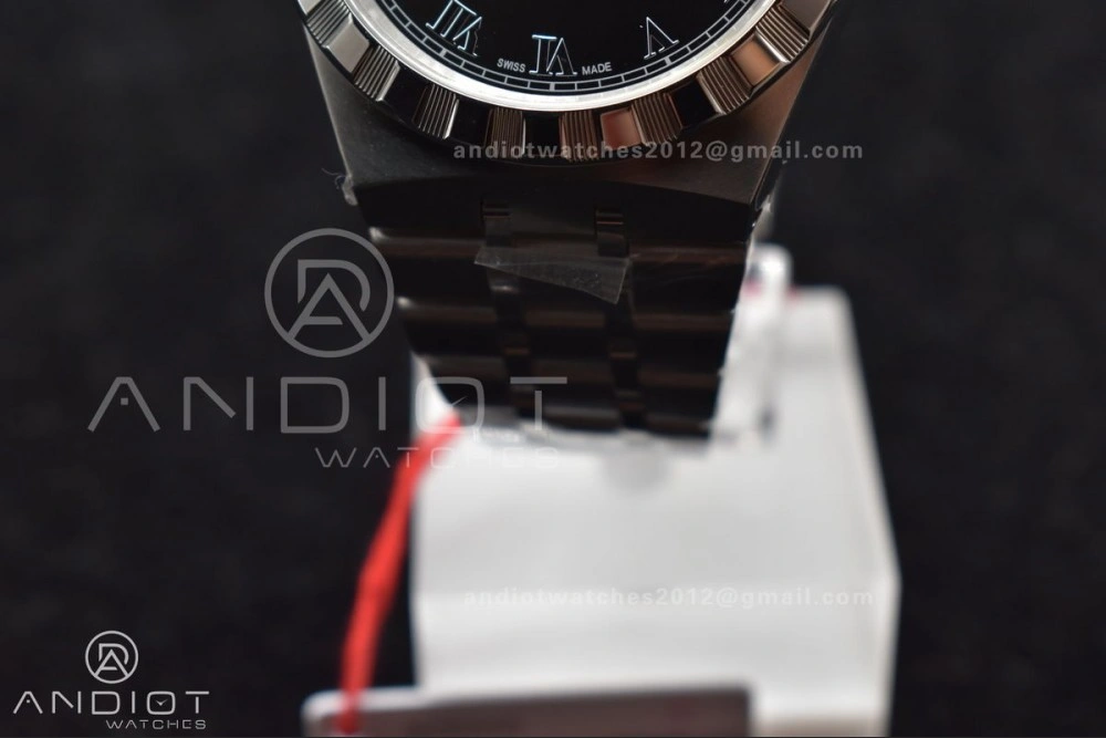 Functional Tudor Royal V7F 1:1 Best Edition Black Dial on SS Strap A 1283