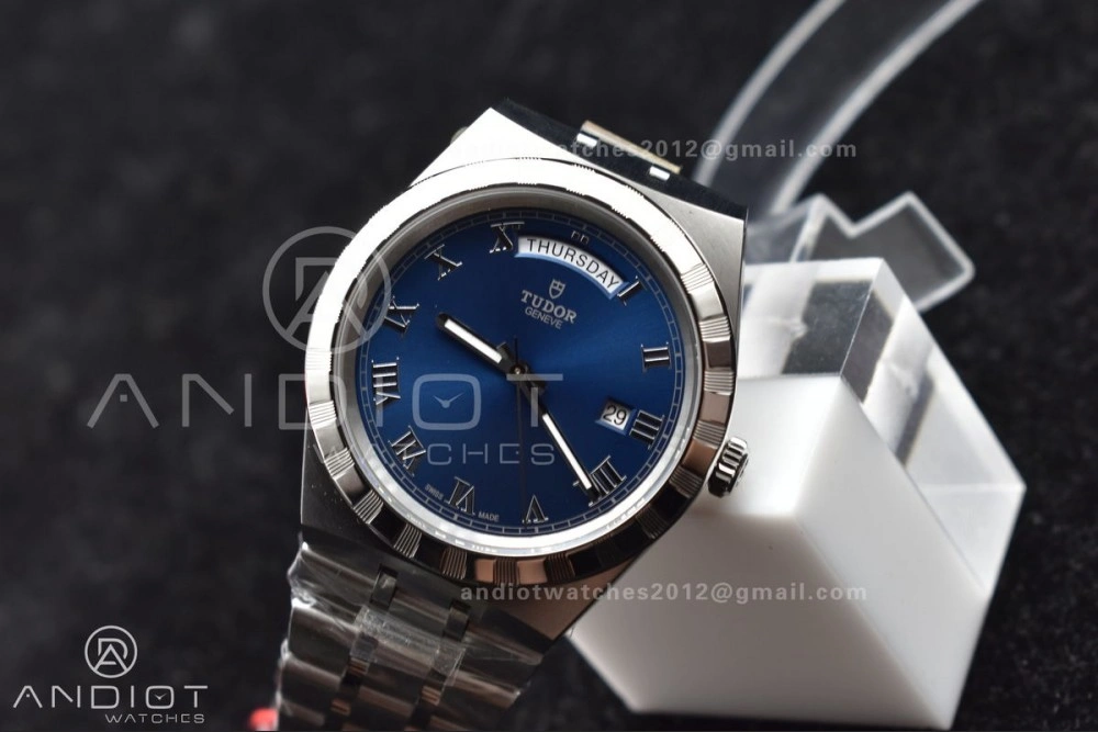 Efficient Tudor Royal V7F 1:1 Best Edition Blue Dial on SS Strap A 1284