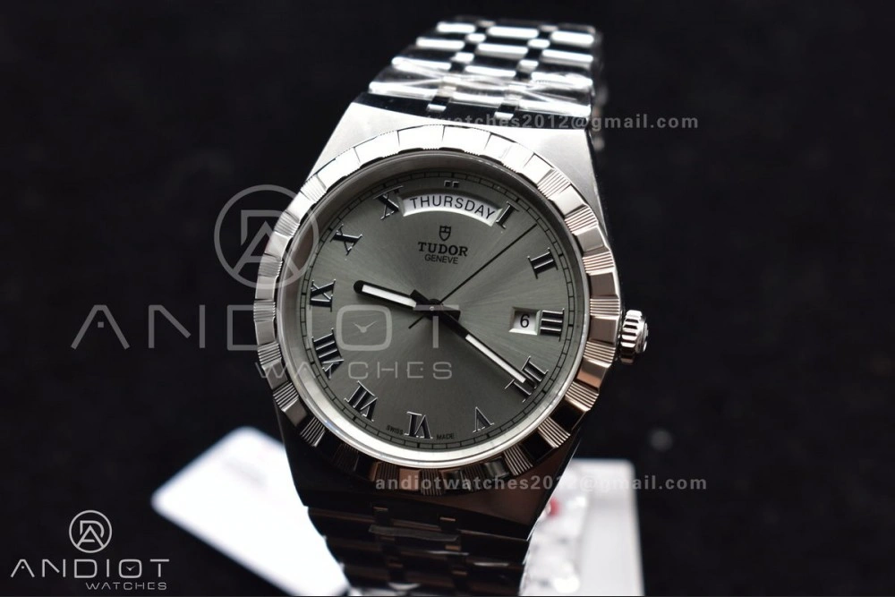GoodFit Tudor Royal V7F 1:1 Best Edition Grey Dial on SS Strap A 1278
