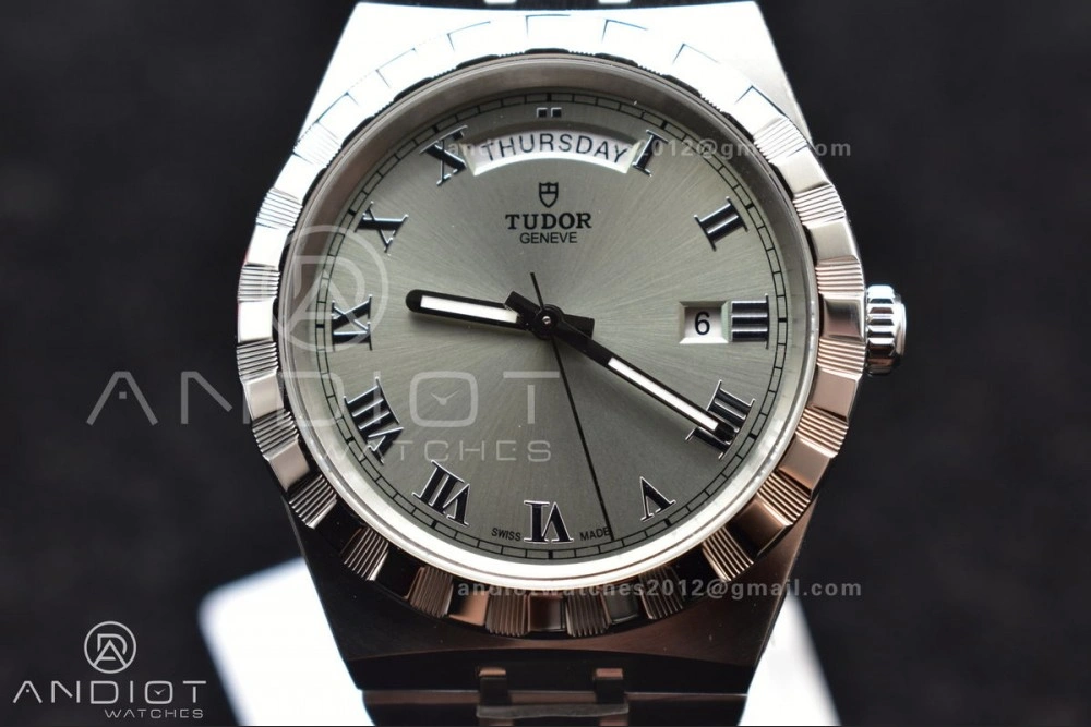 GoodFit Tudor Royal V7F 1:1 Best Edition Grey Dial on SS Strap A 1278