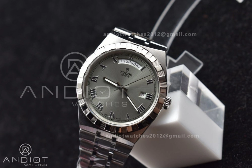 GoodFit Tudor Royal V7F 1:1 Best Edition Grey Dial on SS Strap A 1278