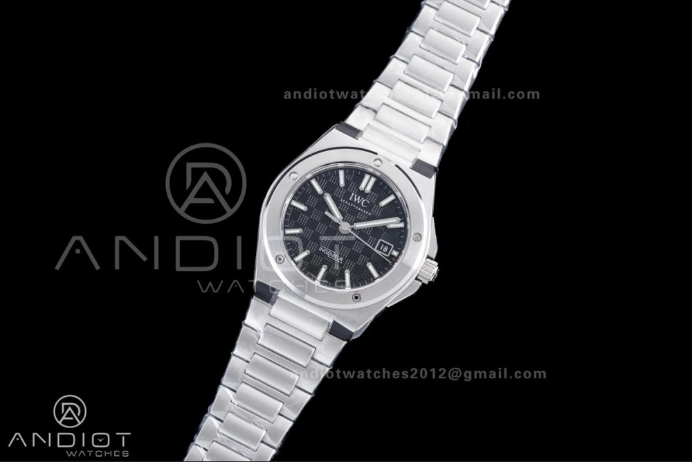 Comfortable V7 Factory IWC Ingenieur IW328901 Black V2 Dial On SS Automatic A 294