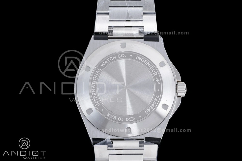 Comfortable V7 Factory IWC Ingenieur IW328901 Black V2 Dial On SS Automatic A 294