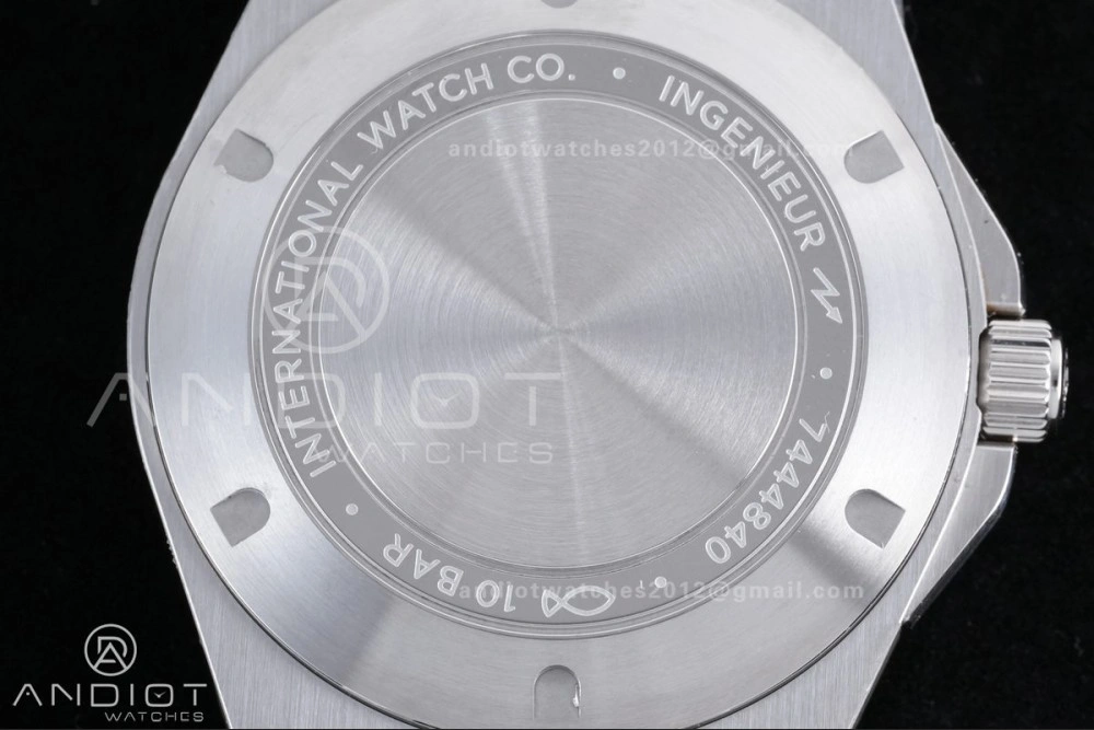 Comfortable V7 Factory IWC Ingenieur IW328901 Black V2 Dial On SS Automatic A 294