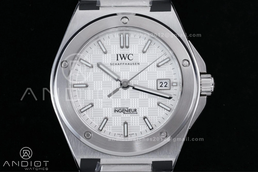 V7 Factory IWC Ingenieur IW328902 White V2 Dial On SS Automatic A MultiPurpose 315