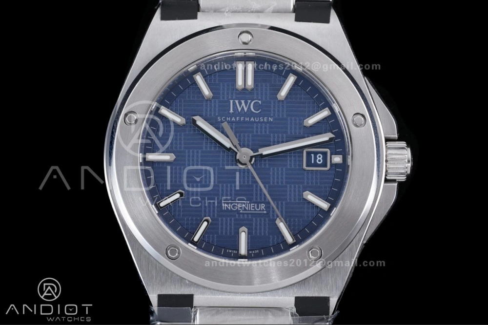 MultiPurpose V7 Factory IWC Ingenieur IW328907 Blue V2 Dial On SS Automatic A 305