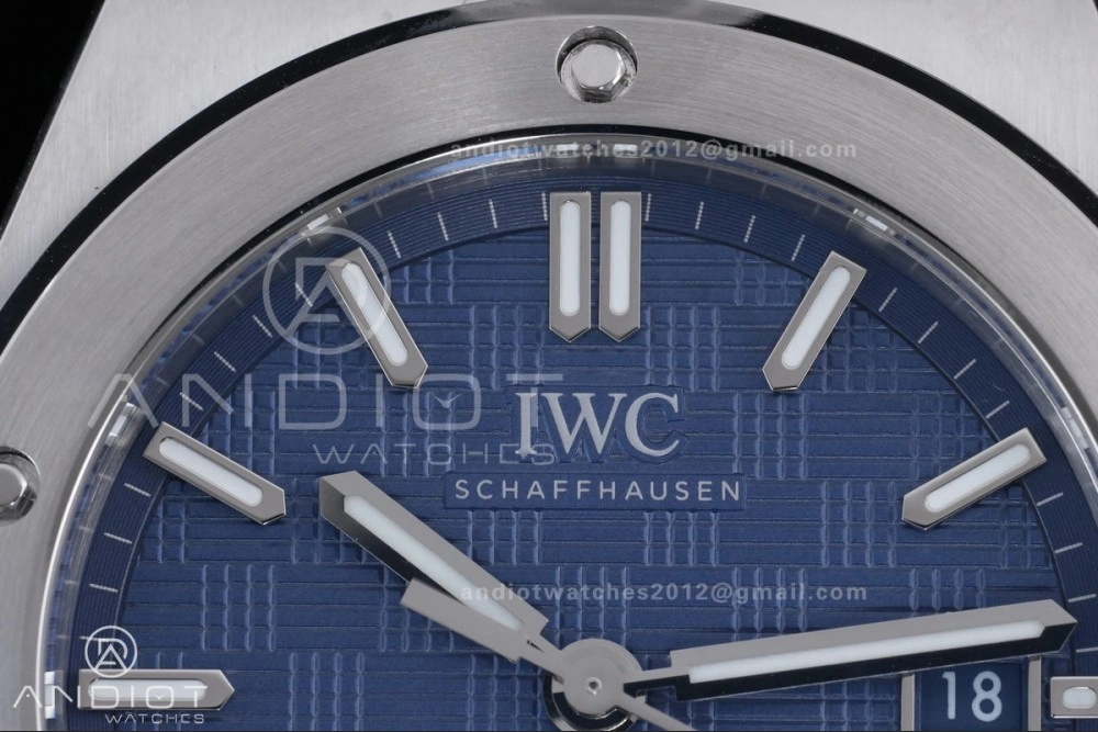 MultiPurpose V7 Factory IWC Ingenieur IW328907 Blue V2 Dial On SS Automatic A 305