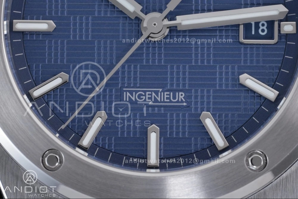 MultiPurpose V7 Factory IWC Ingenieur IW328907 Blue V2 Dial On SS Automatic A 305