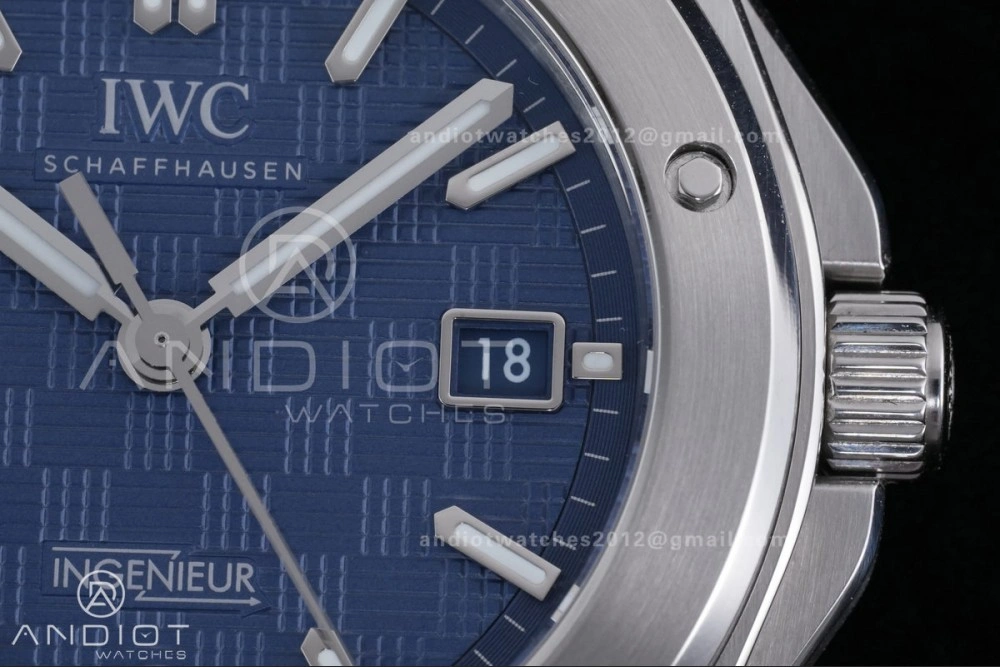 MultiPurpose V7 Factory IWC Ingenieur IW328907 Blue V2 Dial On SS Automatic A 305