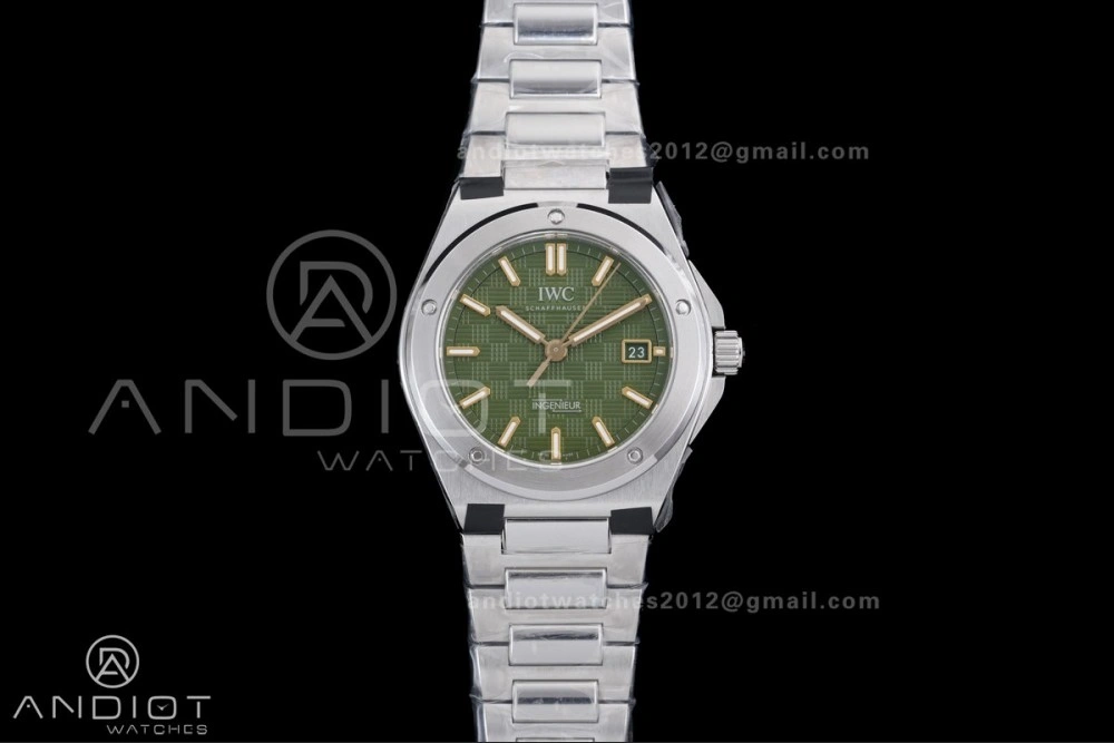 MultiPurpose V7 Factory IWC Ingenieur IW328908 Green V2 Dial On SS Automatic A 312