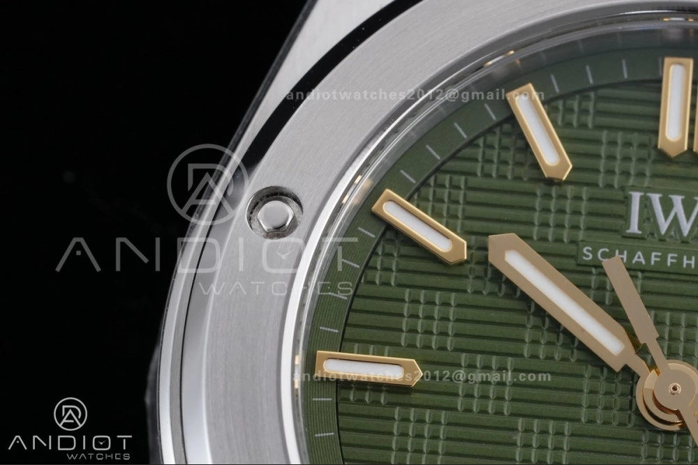 MultiPurpose V7 Factory IWC Ingenieur IW328908 Green V2 Dial On SS Automatic A 312