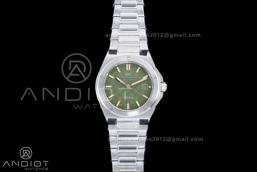V7 Factory IWC Ingenieur IW328908 Green V2 Dial On SS Automatic SW HighPerformance 313