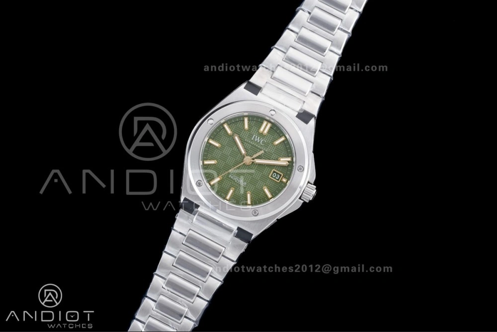 V7 Factory IWC Ingenieur IW328908 Green V2 Dial On SS Automatic SW HighPerformance 313