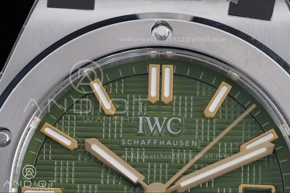 V7 Factory IWC Ingenieur IW328908 Green V2 Dial On SS Automatic SW HighPerformance 313