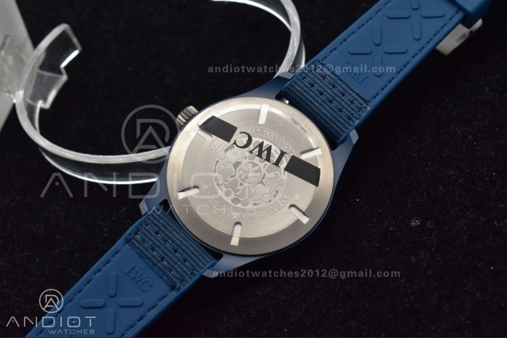 Watch of Pilot 'Laureus Sport for Good' Blue Ceramic M+F Best Edition on Blue Nylon Strap A Classic 310