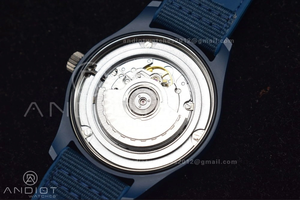 Watch of Pilot 'Laureus Sport for Good' Blue Ceramic M+F Best Edition on Blue Nylon Strap A Classic 310