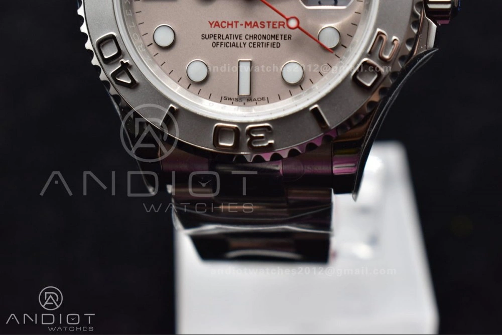 Yacht-Master 116622 GSF 1:1 Best Edition Carnation Dial on SS Bracelet A Effortless 1208