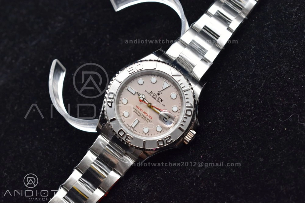 Yacht-Master 116622 GSF 1:1 Best Edition Carnation Dial on SS Bracelet A Effortless 1208
