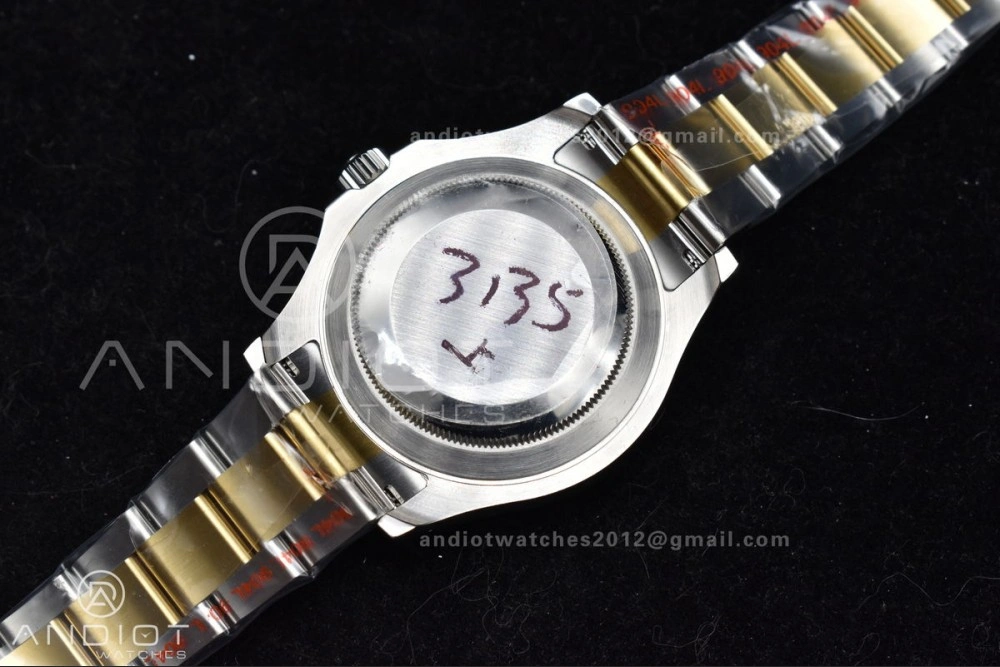 Reliable Yacht-Master 116623 YG Plated GMF Best Edition White Dial on SS YG Bracelet SA 1202