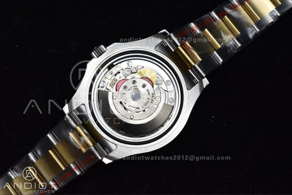 Reliable Yacht-Master 116623 YG Plated GMF Best Edition White Dial on SS YG Bracelet SA 1202