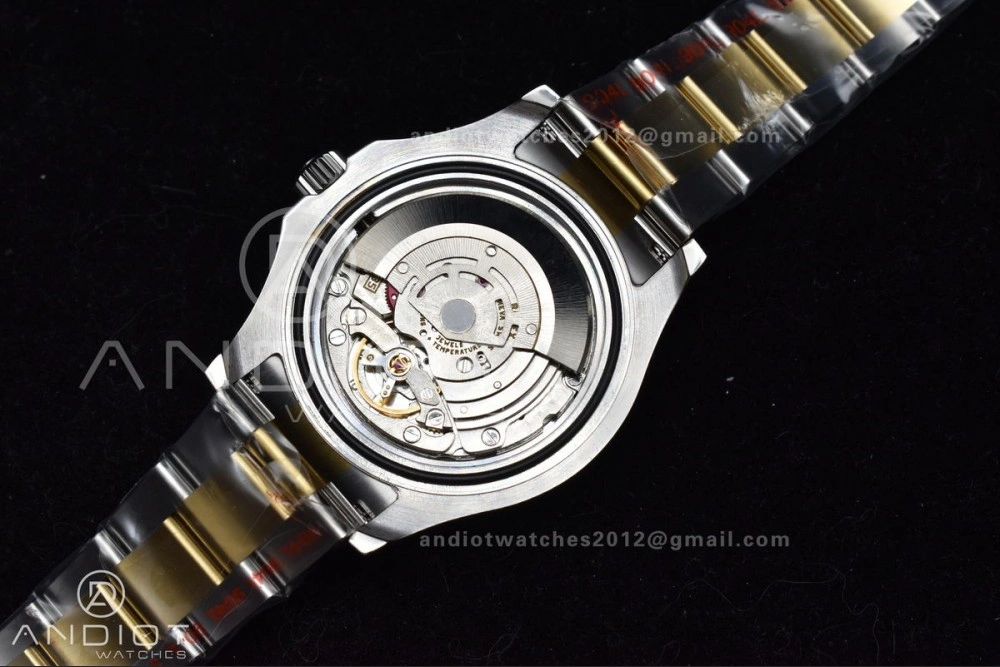Reliable Yacht-Master 116623 YG Plated GMF Best Edition White Dial on SS YG Bracelet SA 1202