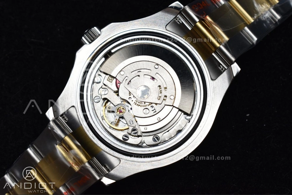 Reliable Yacht-Master 116623 YG Plated GMF Best Edition White Dial on SS YG Bracelet SA 1202