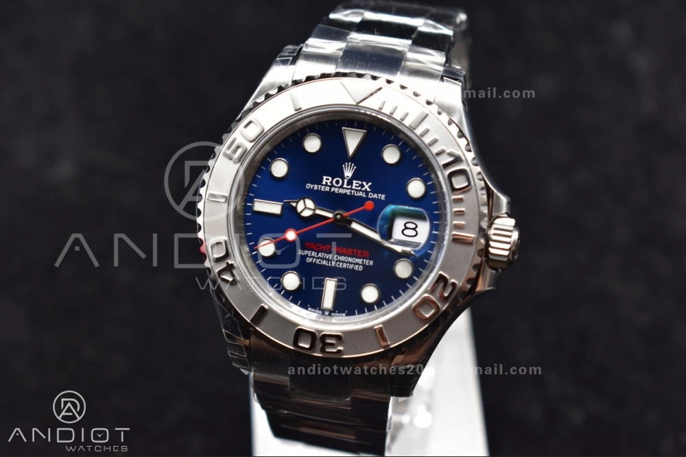 Yacht-Master 126622 904L Steel VSF 1:1 Best Edition Blue Dial on SS Bracelet VS EasyCare 1210