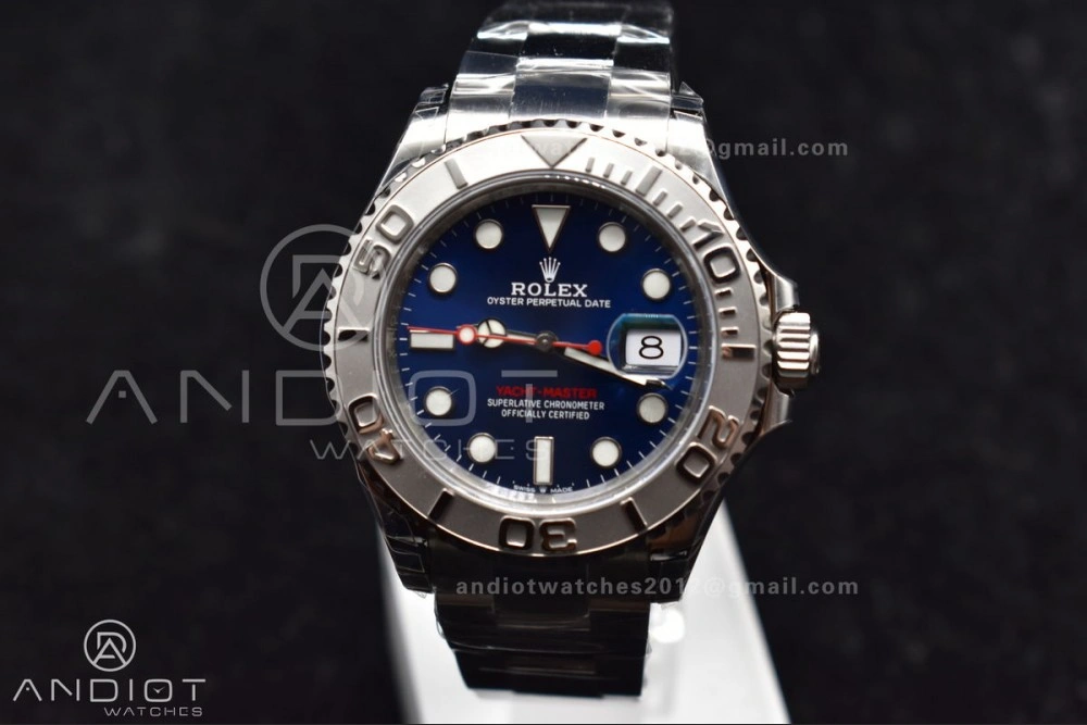 Yacht-Master 126622 904L Steel VSF 1:1 Best Edition Blue Dial on SS Bracelet VS EasyCare 1210