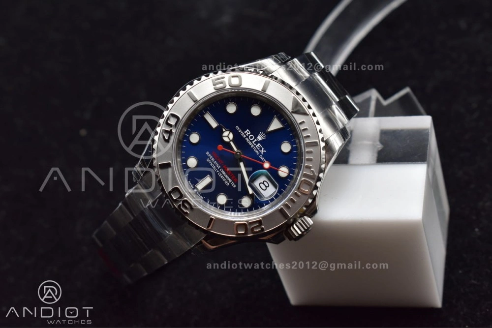 Yacht-Master 126622 904L Steel VSF 1:1 Best Edition Blue Dial on SS Bracelet VS EasyCare 1210