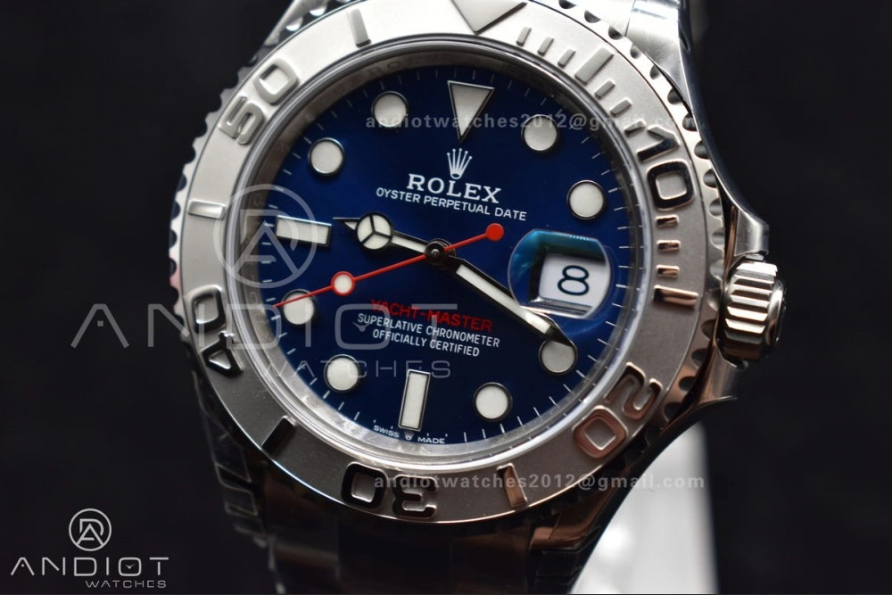 Yacht-Master 126622 904L Steel VSF 1:1 Best Edition Blue Dial on SS Bracelet VS EasyCare 1210