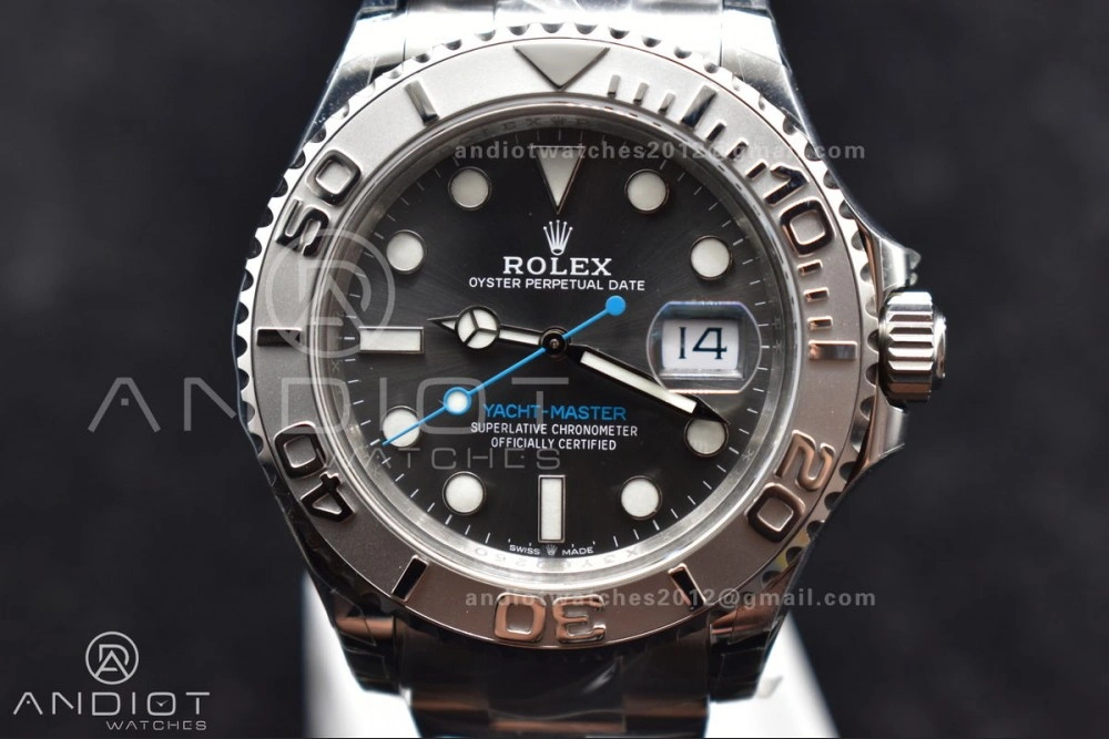 Sustainable Yacht-Master 126622 904L Steel VSF 1:1 Best Edition Gray Dial on SS Bracelet VS 1264