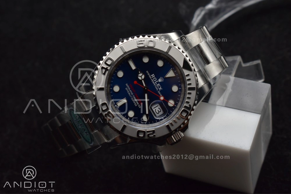Yacht-Master 126622 Clean 1:1 Best Edition 904L Steel Blue Dial on SS Bracelet VR HighPerformance 1204