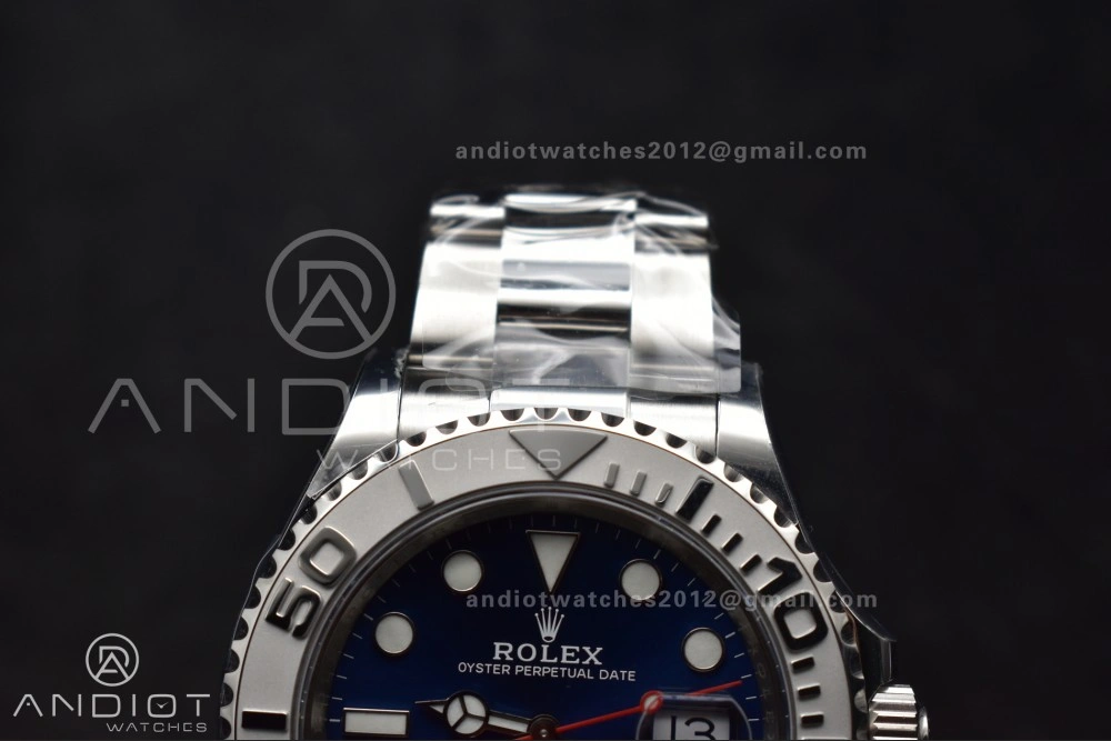 Yacht-Master 126622 Clean 1:1 Best Edition 904L Steel Blue Dial on SS Bracelet VR HighPerformance 1204