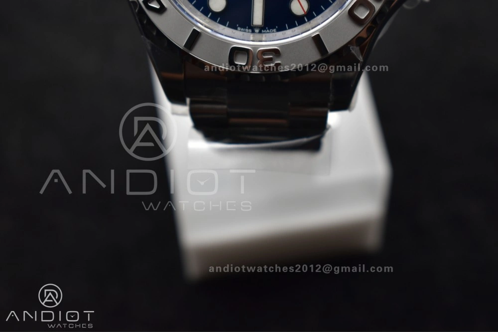 Yacht-Master 126622 Clean 1:1 Best Edition 904L Steel Blue Dial on SS Bracelet VR HighPerformance 1204