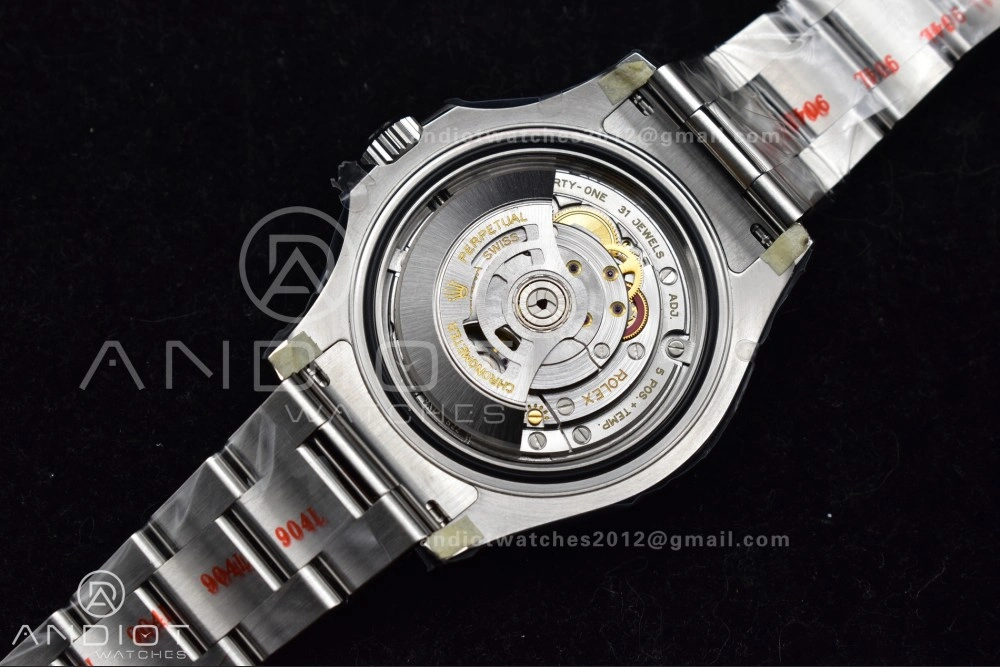 Yacht-Master 126622 Clean 1:1 Best Edition 904L Steel Blue Dial on SS Bracelet VR HighPerformance 1204